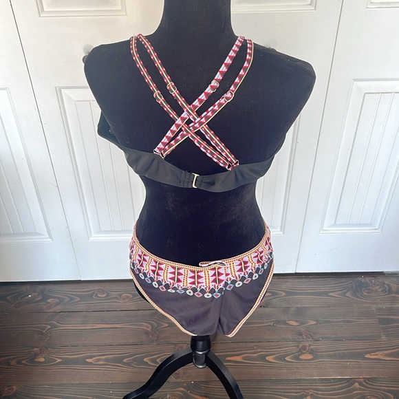 SMihono Bikini for Women Summer Plus Size Swimwear Women's Swimsuit - Picture 3 of 4